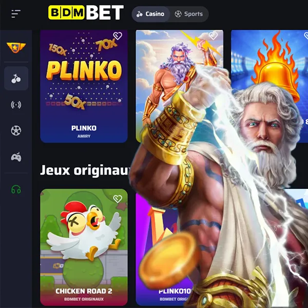 Application BDMBet online